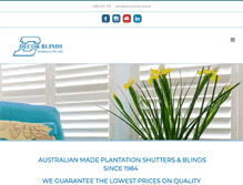 Tablet Screenshot of decorblinds.com.au